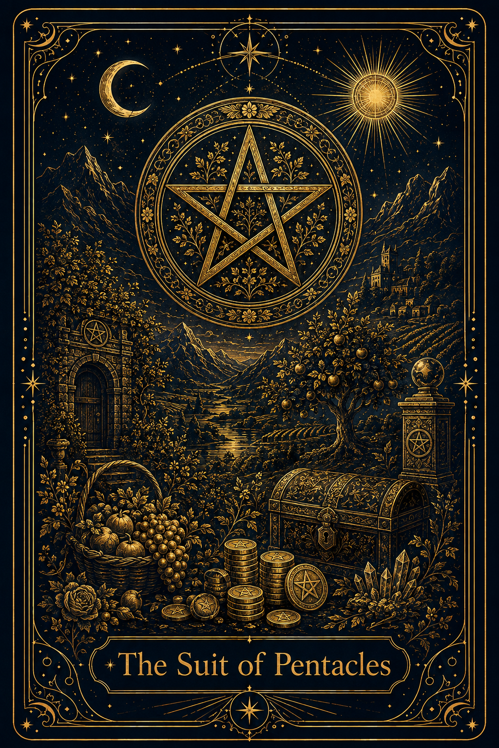 The Suit of Pentacles
